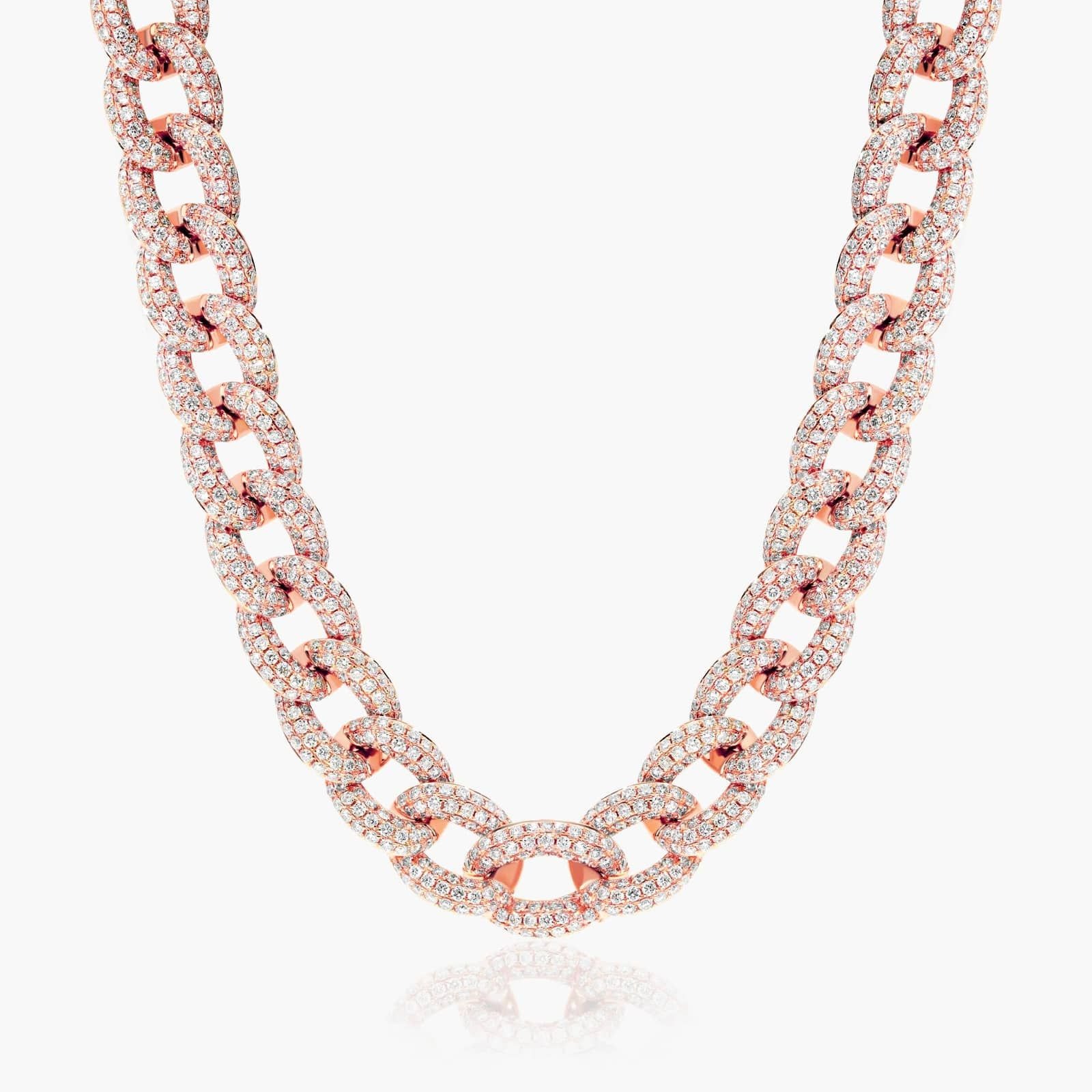 Rose gold necklace chain