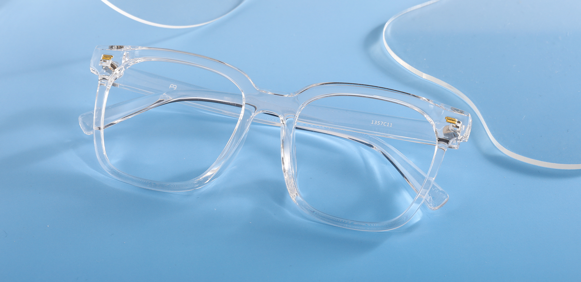 Clear eye glass frames