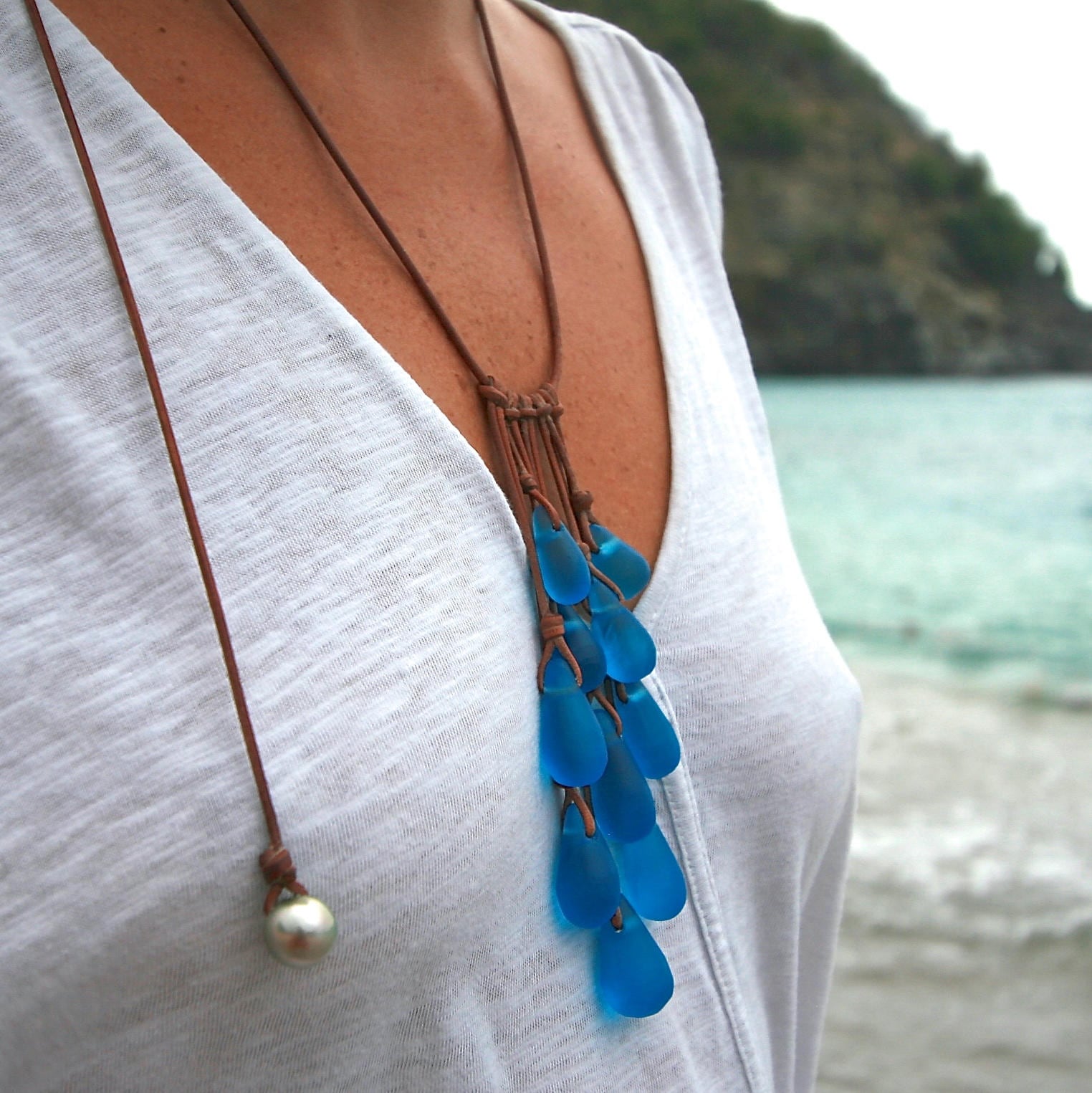 How to make sea glass jewelry?