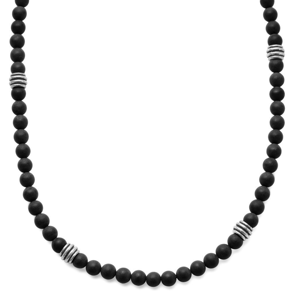 mens beaded necklace