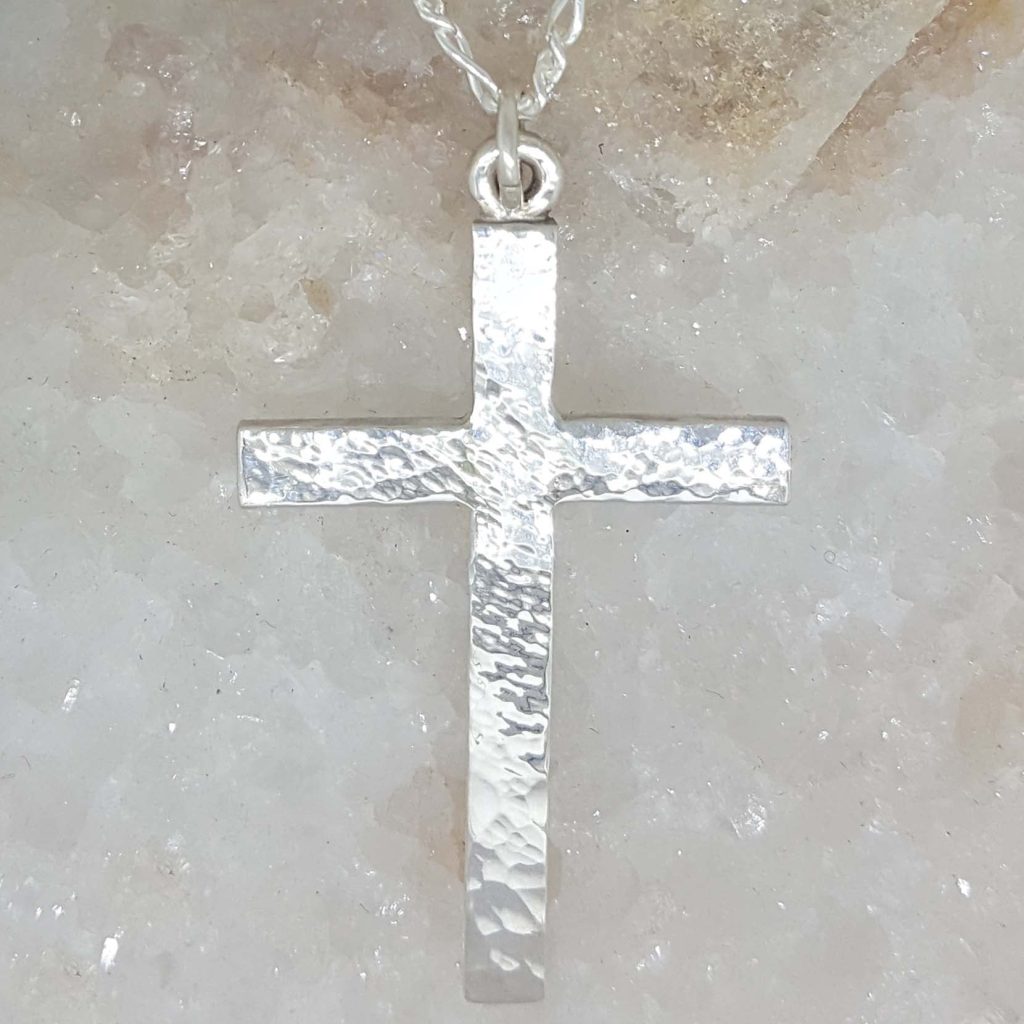 sterling silver cross pendant