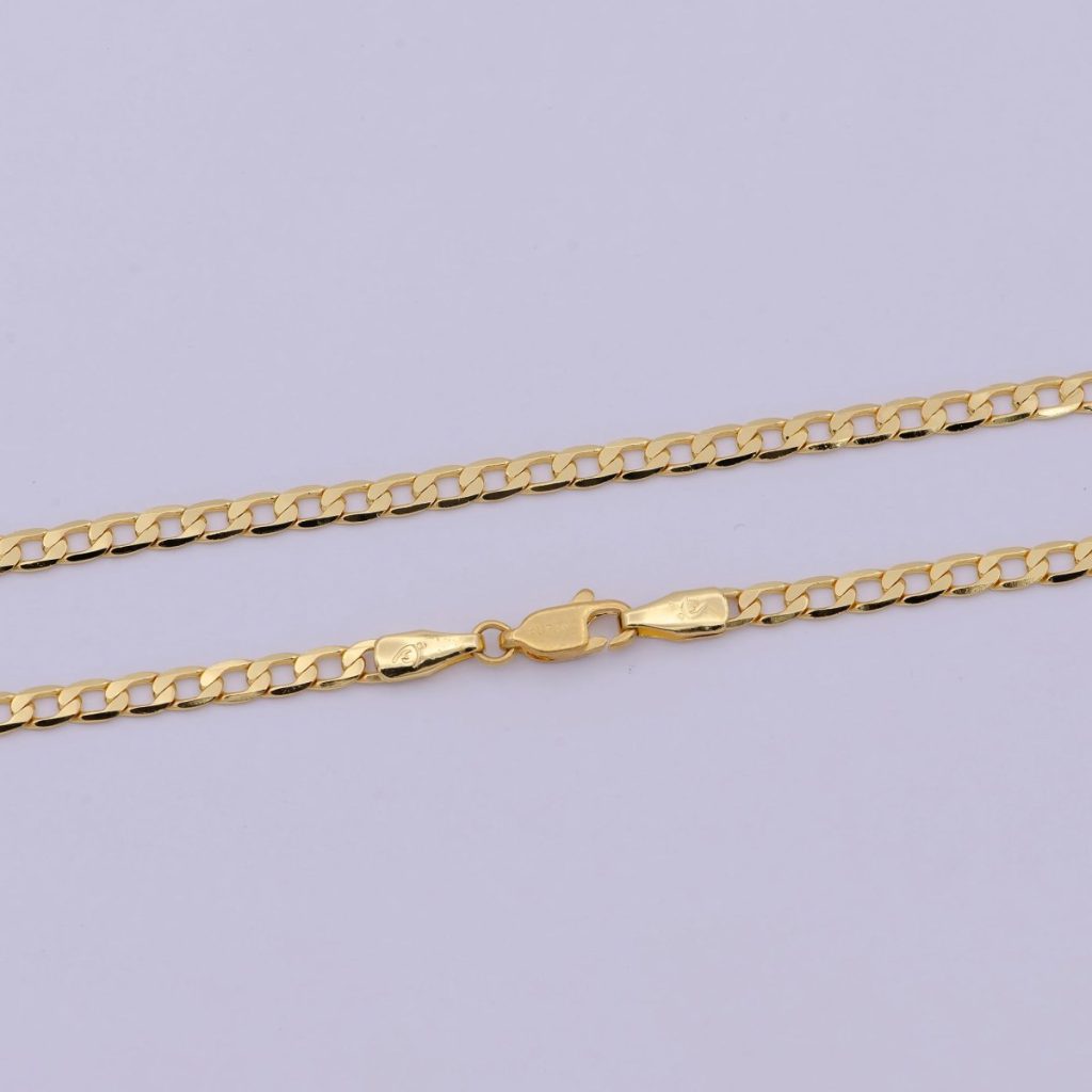 24k gold chain men's