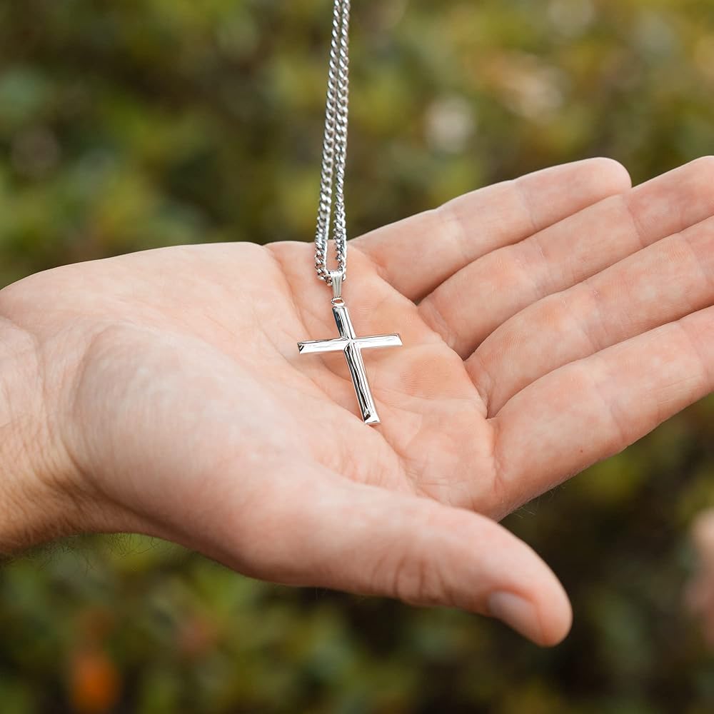 sterling silver cross pendant