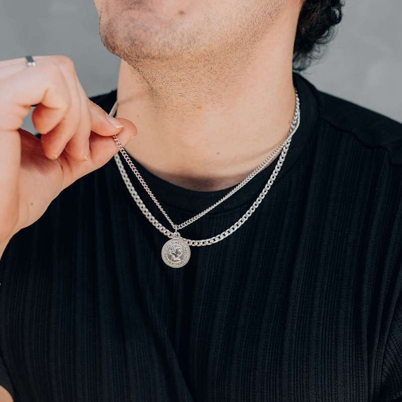 necklace lengths men