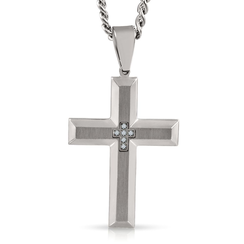 mens cross pendant