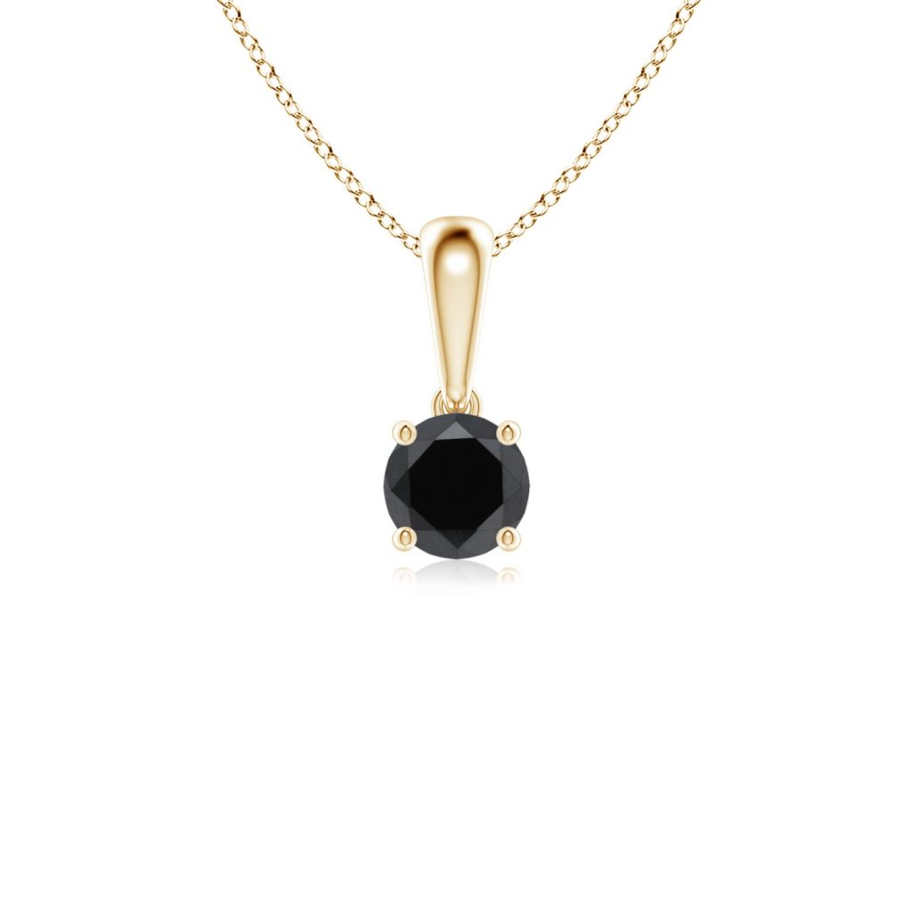 Black diamond pendant