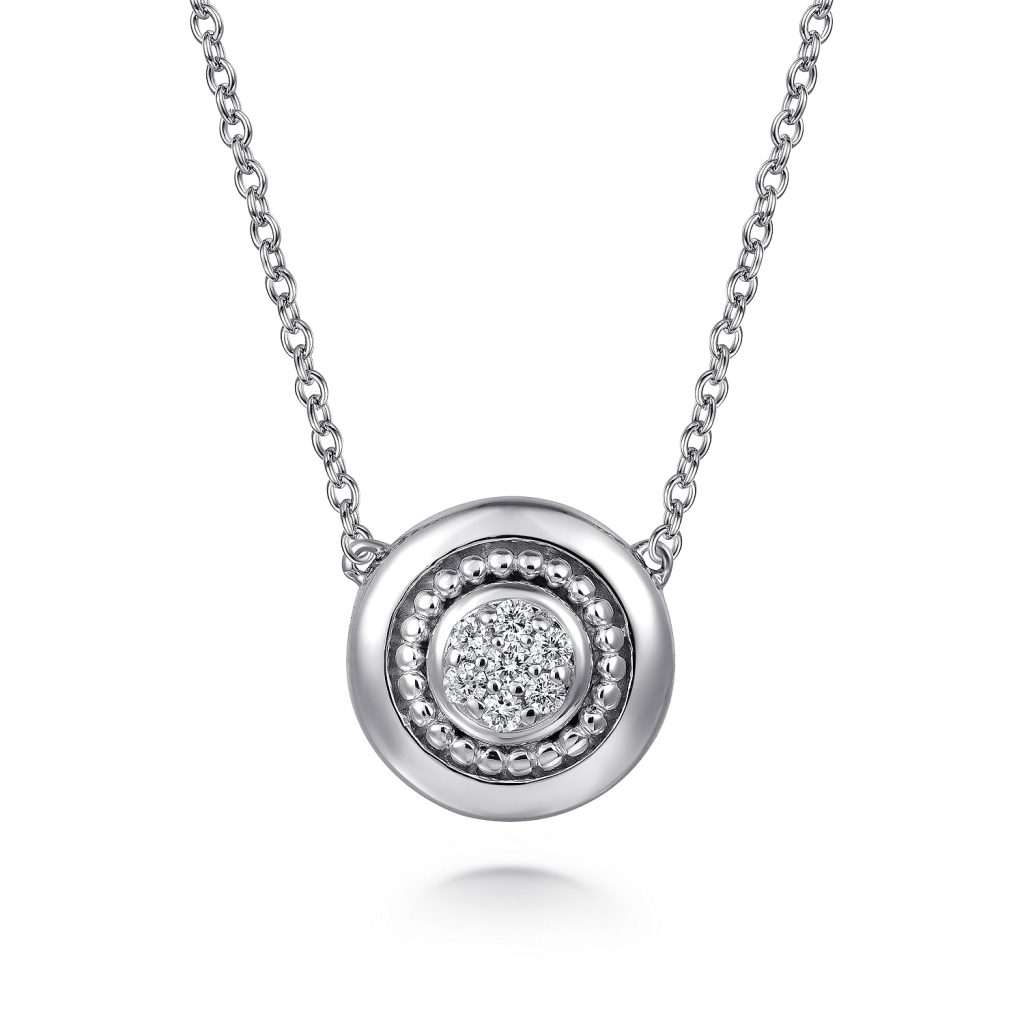 Sterling silver pendant necklace