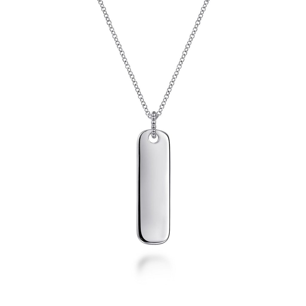 Sterling silver pendant necklace