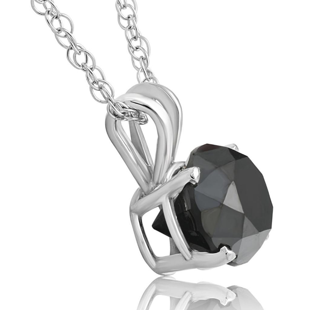 Black diamond pendant