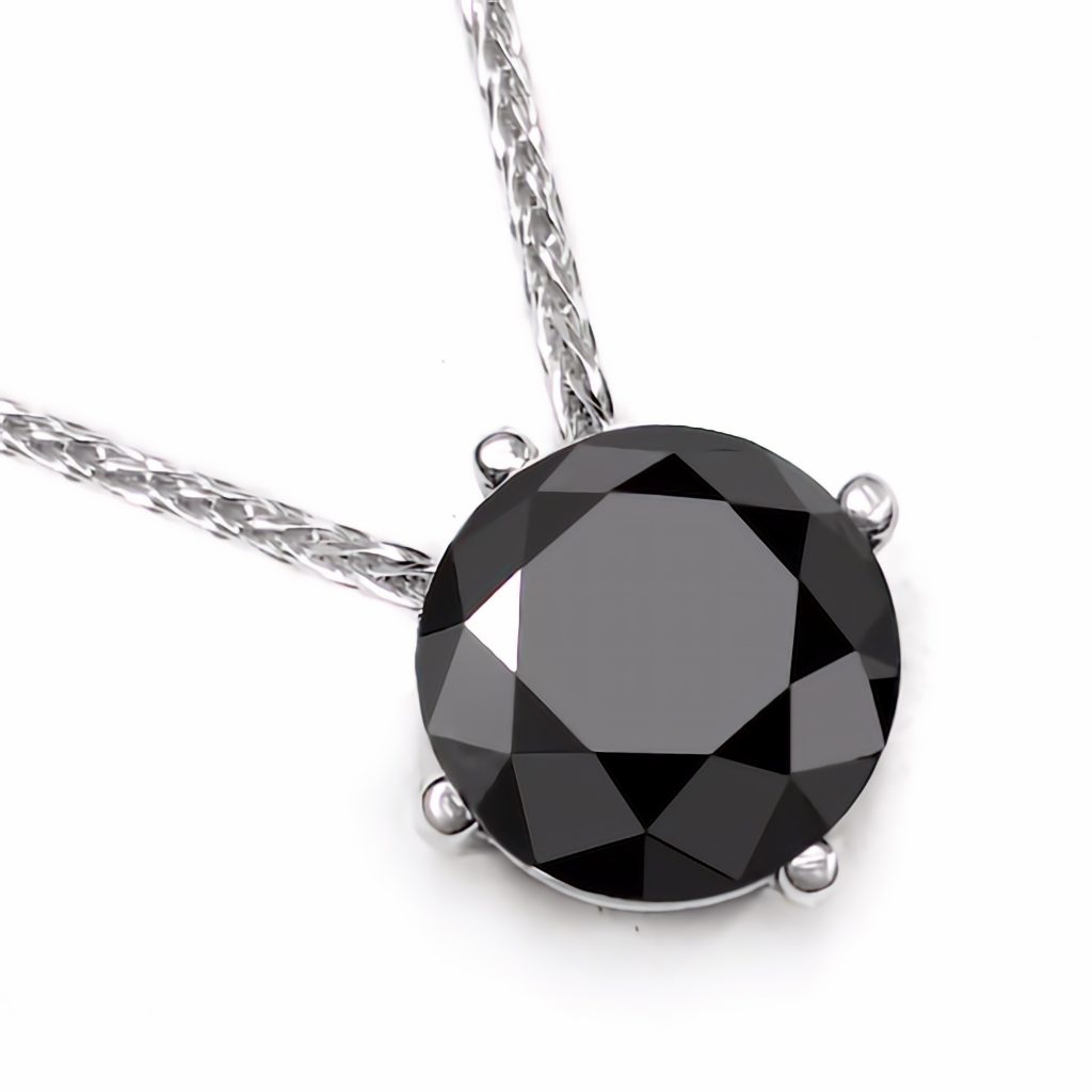 Black diamond pendant