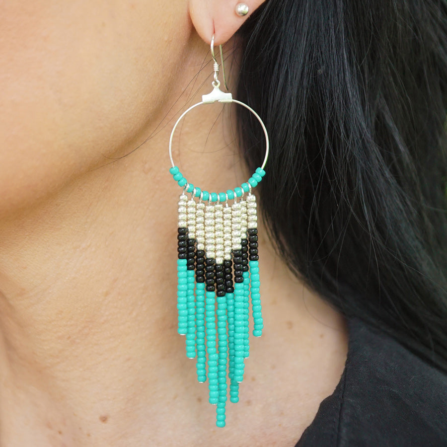 make earrings with beads