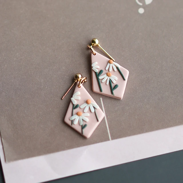 make clay earrings