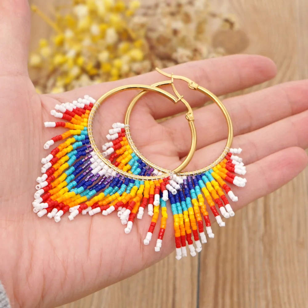 make earrings with beads