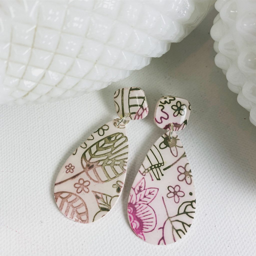 make clay earrings