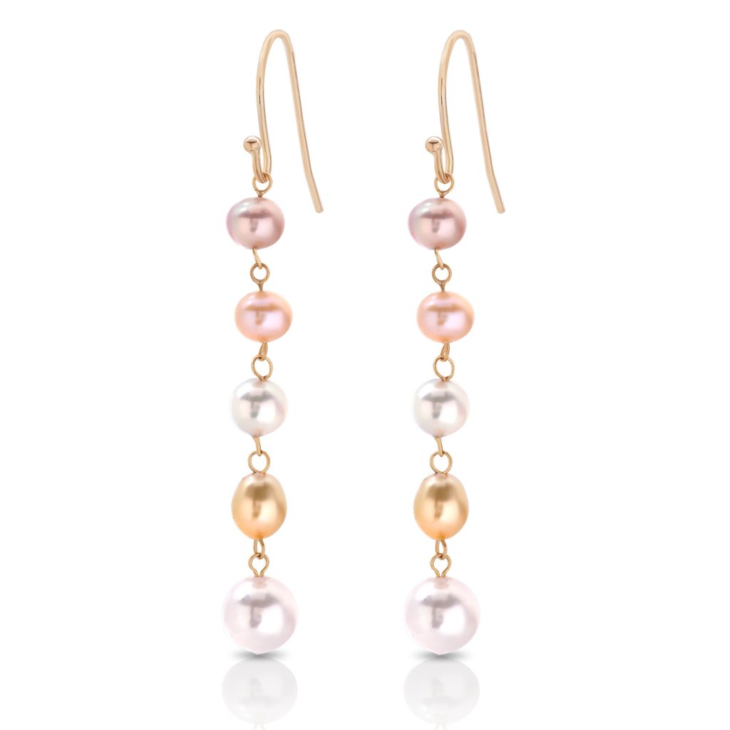 clean pearl earrings