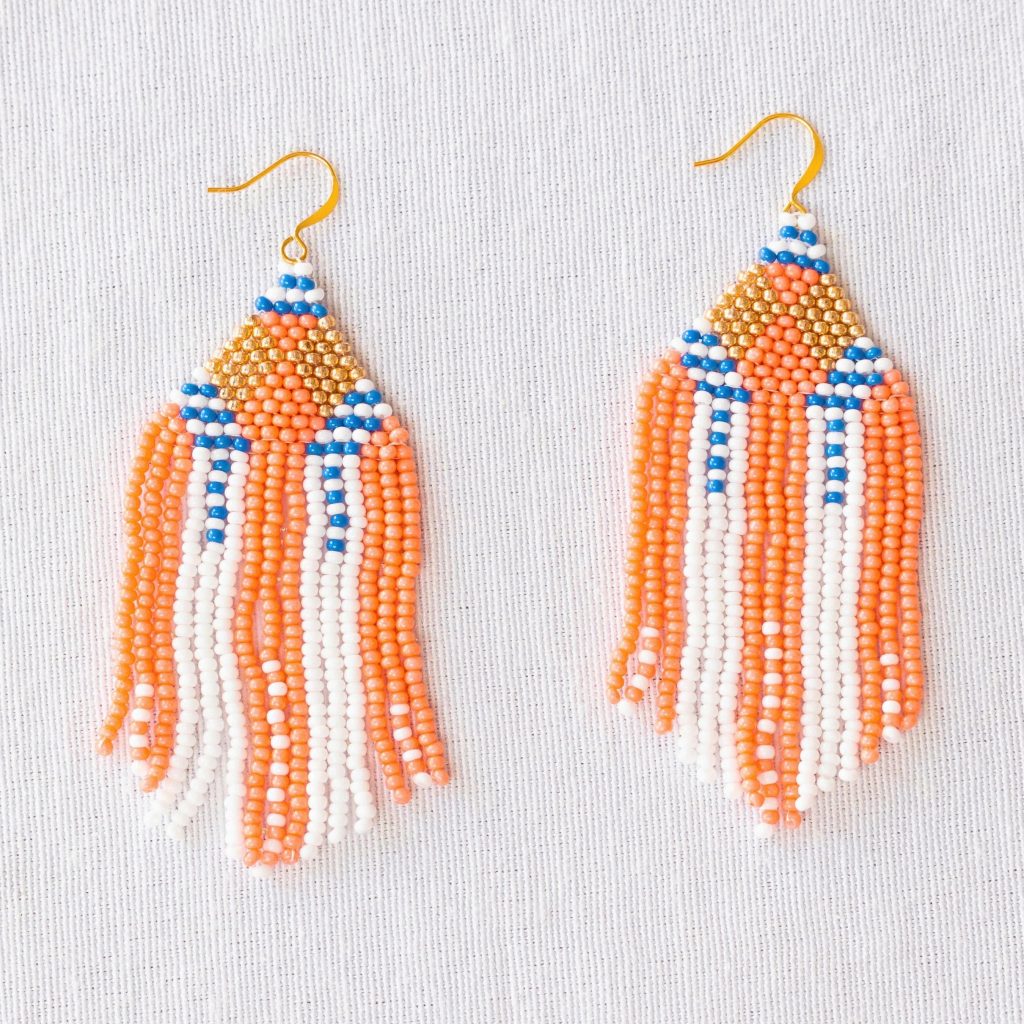 seed bead earrings