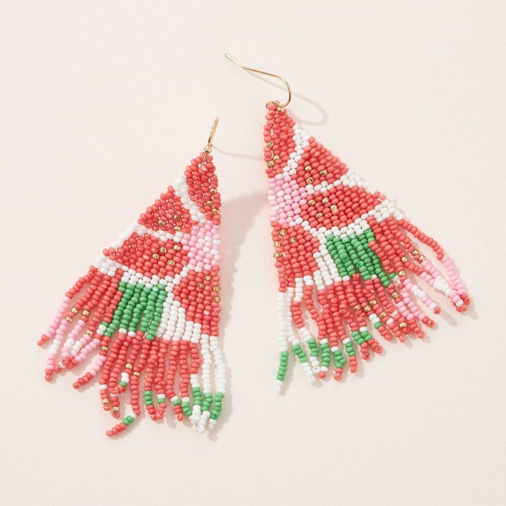 seed bead earrings