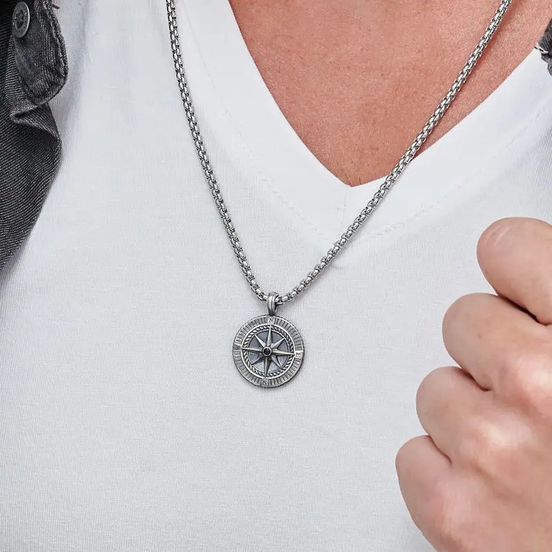 Mens pendant necklace