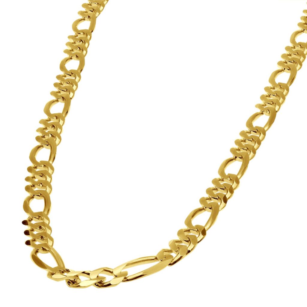 Mens gold chain necklace