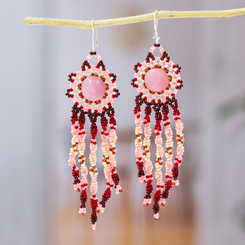 seed bead earrings