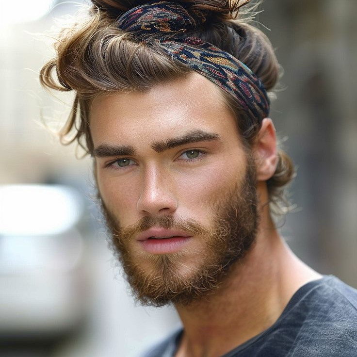 men's headbands for long hair