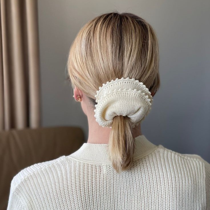 crochet scrunchie