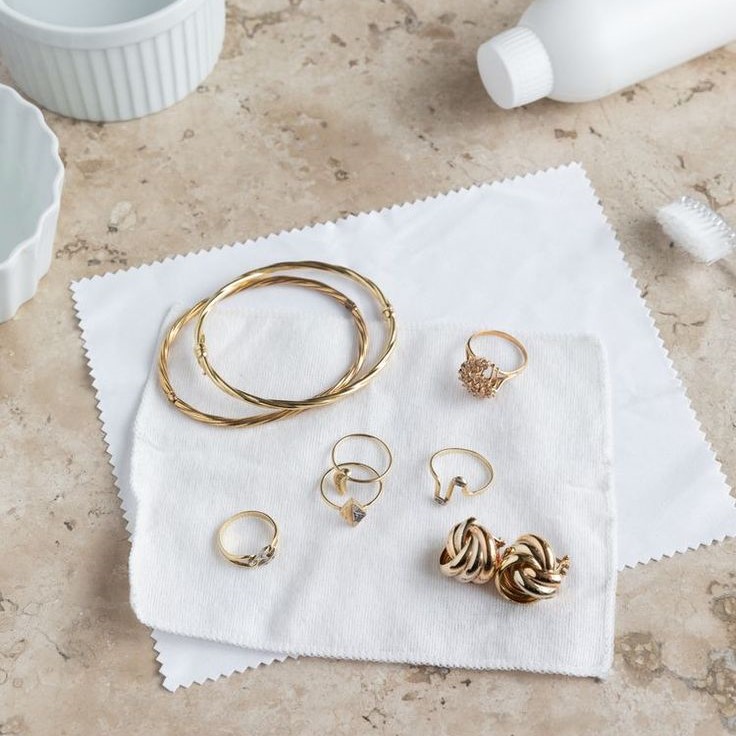 how to clean brass jewelry